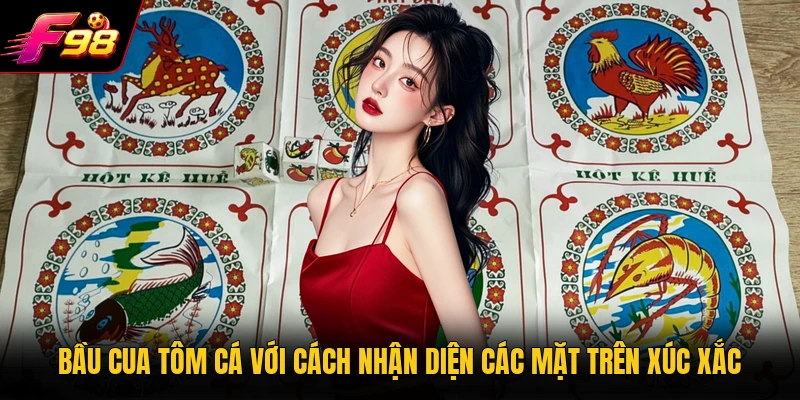 Bầu cua tôm cá với cách nhận diện các mặt trên xúc xắc