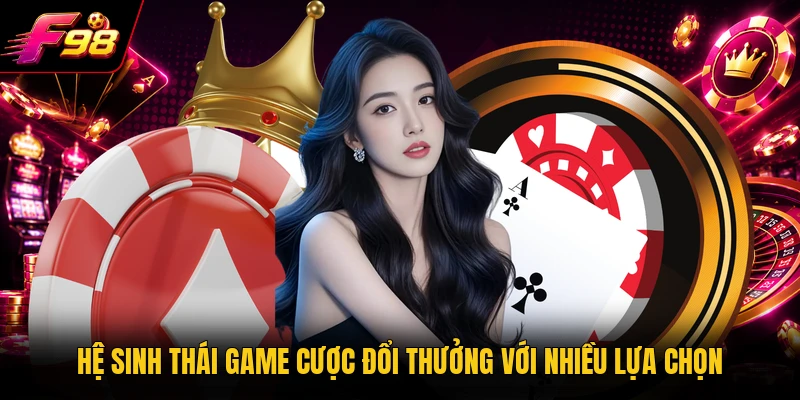 Hệ sinh thái game cược đổi thưởng với nhiều lựa chọn